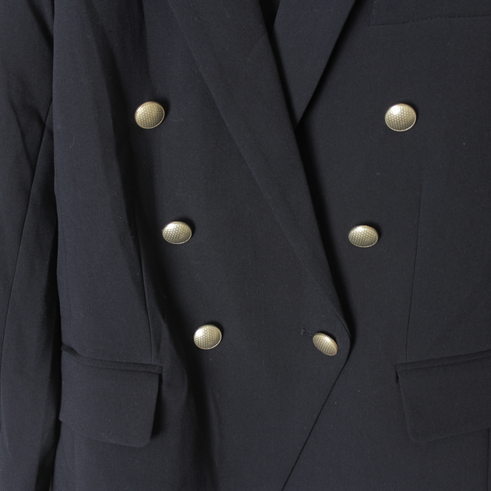 L'AGENCE Kenzie Blazer in Black - Picture 3 of 6